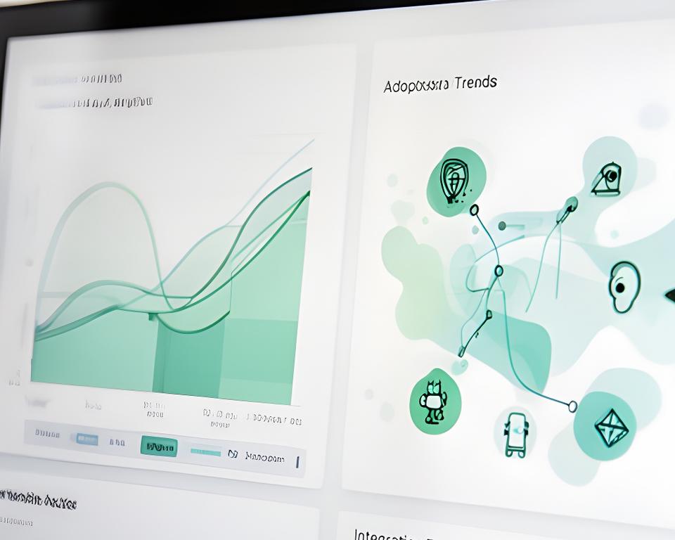 Fitness app analytics dashboard tracking wearable feature adoption and health platform integrations